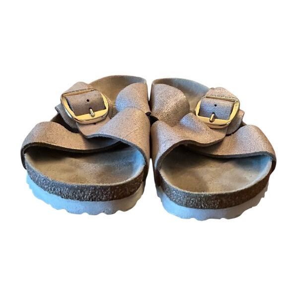 BIRKENSTOCK Siena Big Buckle Washed Metallic Rose GoldWomen's EU 39 US 8 NARROW - Picture 5 of 9